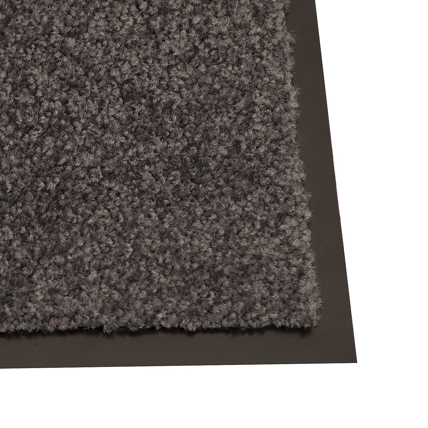 Machine Washable Anti Skid - Slip Door Mat (Size 50x80 cm) - Grey
