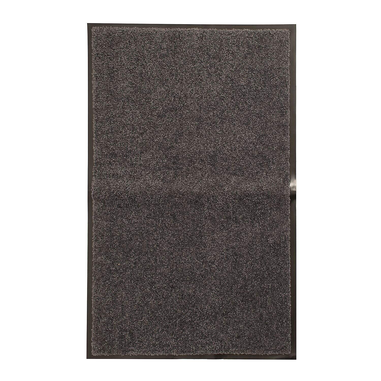 Machine Washable Anti Skid - Slip Door Mat (Size 50x80 cm) - Grey