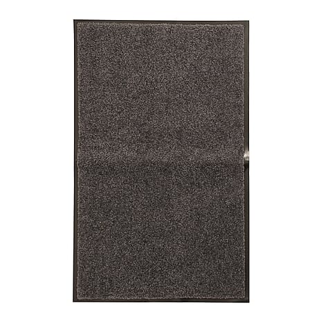 Anti-Slip Ultra Absorbent Door Mat (Size 80x50 cm) - Grey