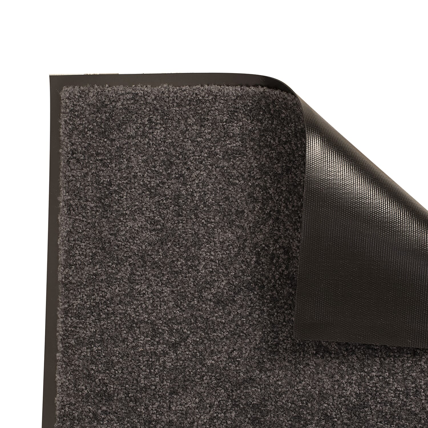 Machine Washable Anti Skid - Slip Door Mat (Size 50x80 cm) - Grey