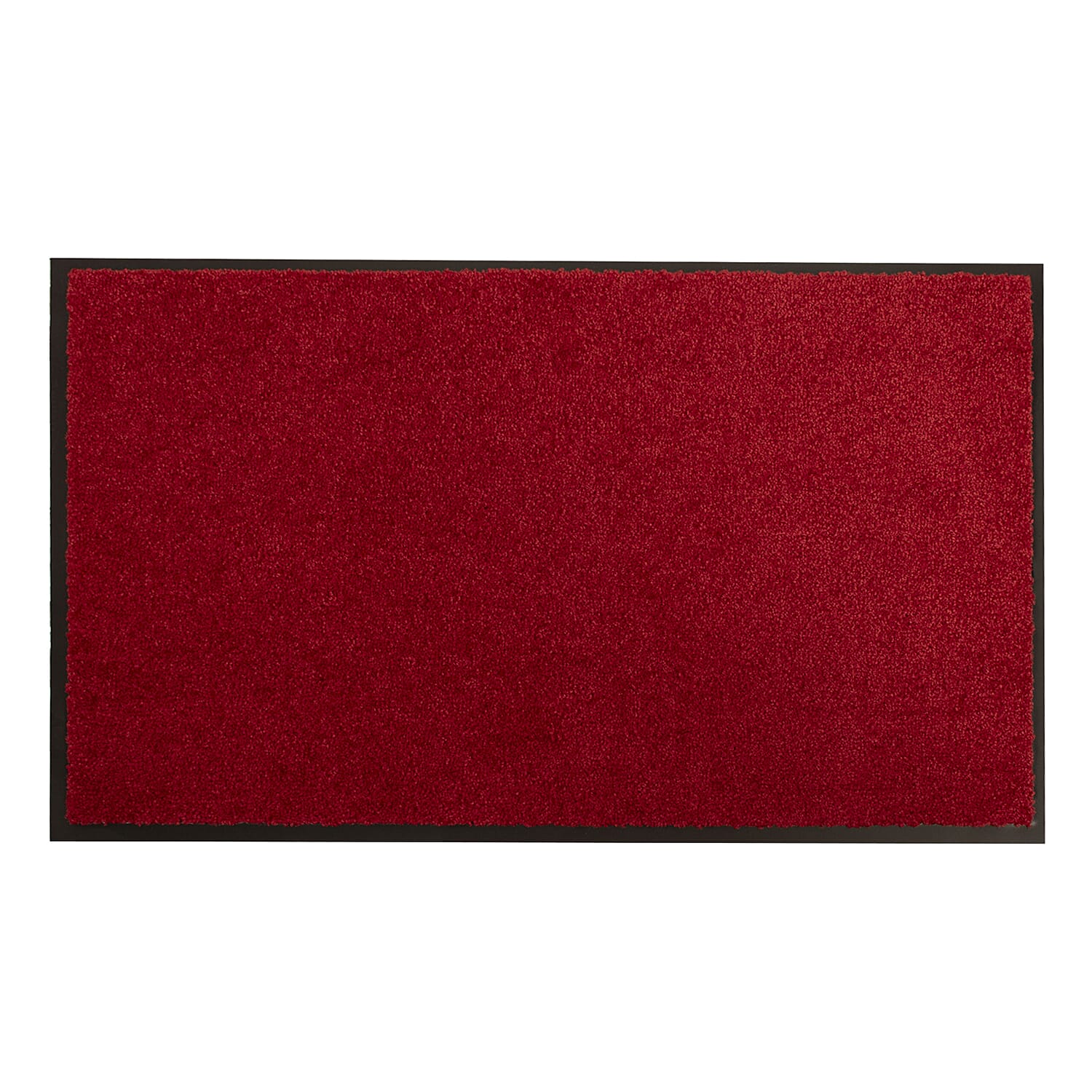 Machine Washable Anti Skid - Slip Door Mat (Size 50x80 cm) -  Red