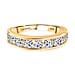 Luxuriant Diamond Lab Grown Diamond Band Ring in Sterling Silver