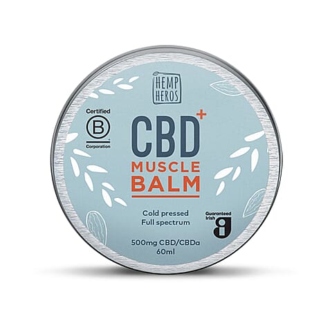 Hemp Heros- CBD Muscle Balm - 500mg