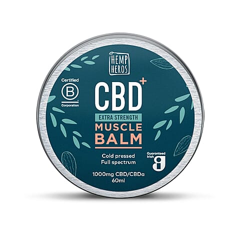 Hemp Heros- CBD Muscle Balm - 1000 mg