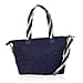 One Time Designer Closeout Deal - Diamond Pattern Quilted Tote Bag with Additional Adjustable Crossbody Strap - Black