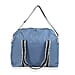 Waterproof Duffle Weekender Tote Bag with Shoulder Strap - Black