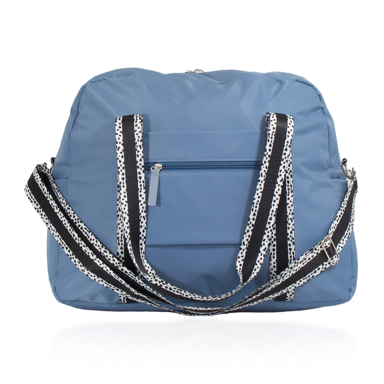 Waterproof Duffle Weekender Tote Bag with Shoulder Strap - Blue