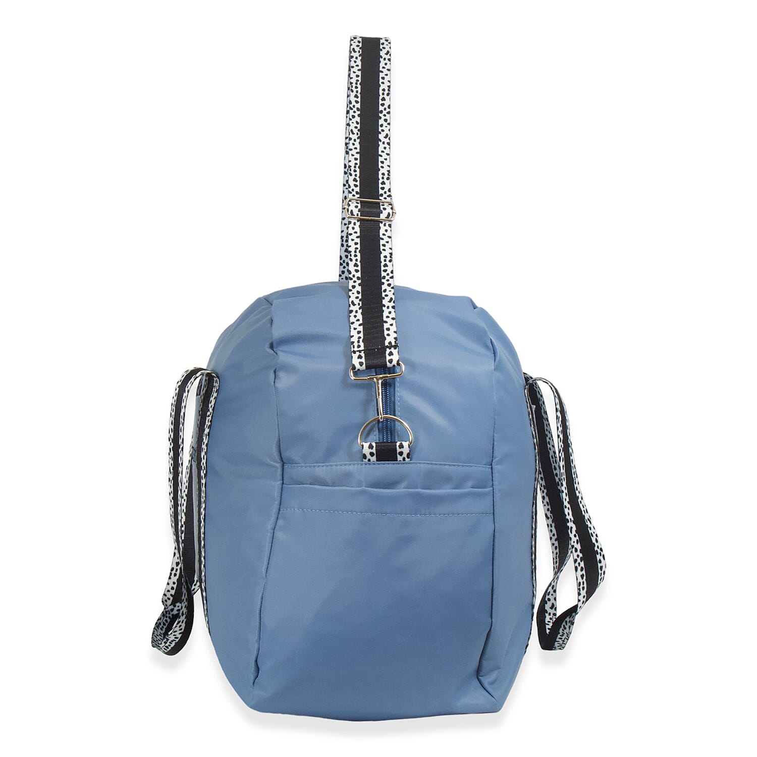 Waterproof Duffle Weekender Tote Bag with Shoulder Strap - Blue