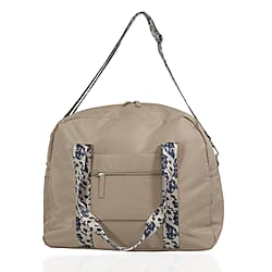 Waterproof Duffle Weekender Tote Bag with Shoulder Strap - Black