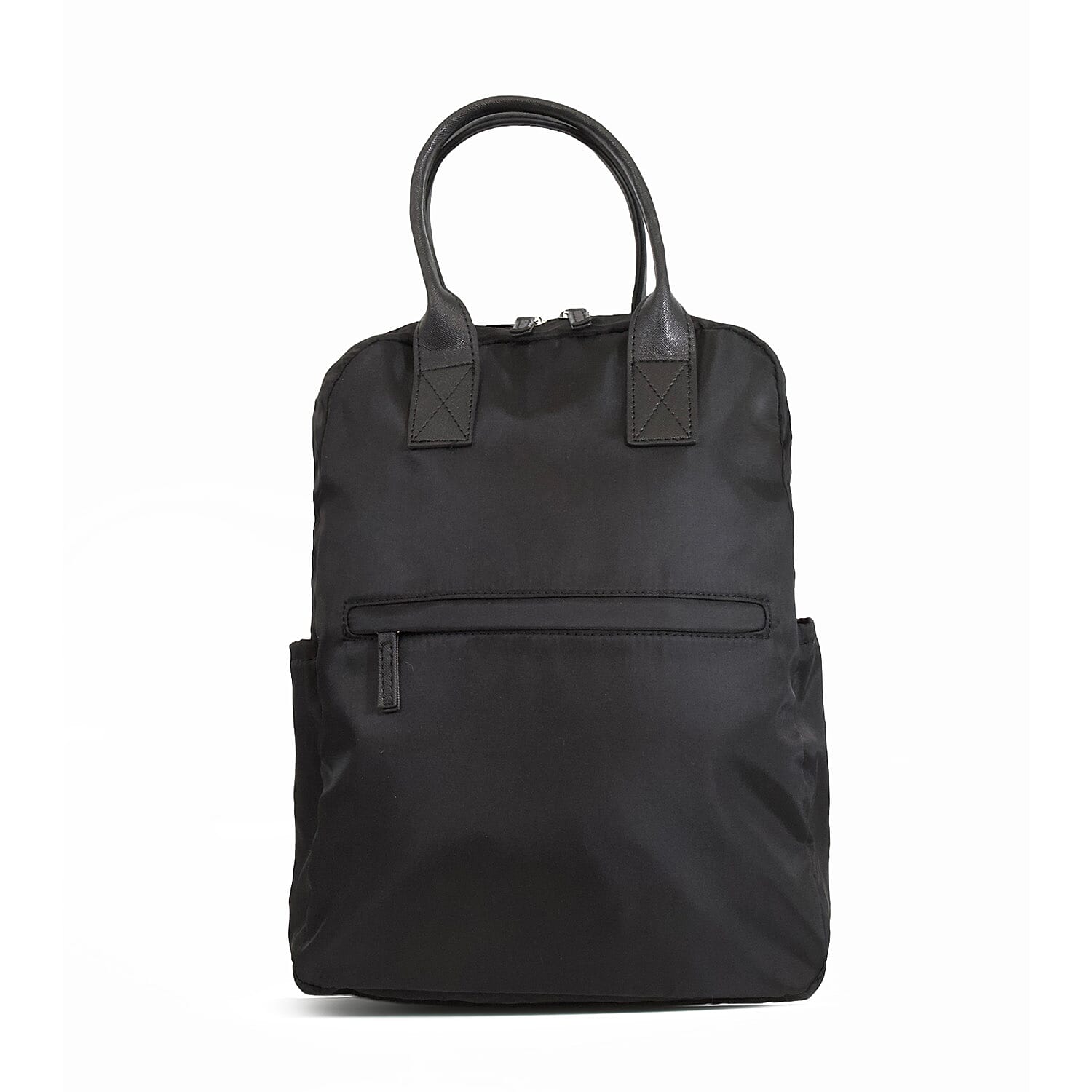 IW-Nylon-Backpack-Black