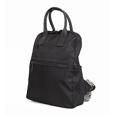 IW Nylon Backpack - Black