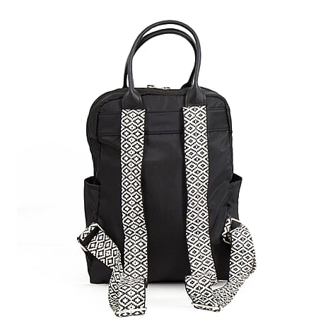 IW Nylon Backpack - Black