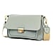 Waterproof Front Buckle Crossbody Bag - Black