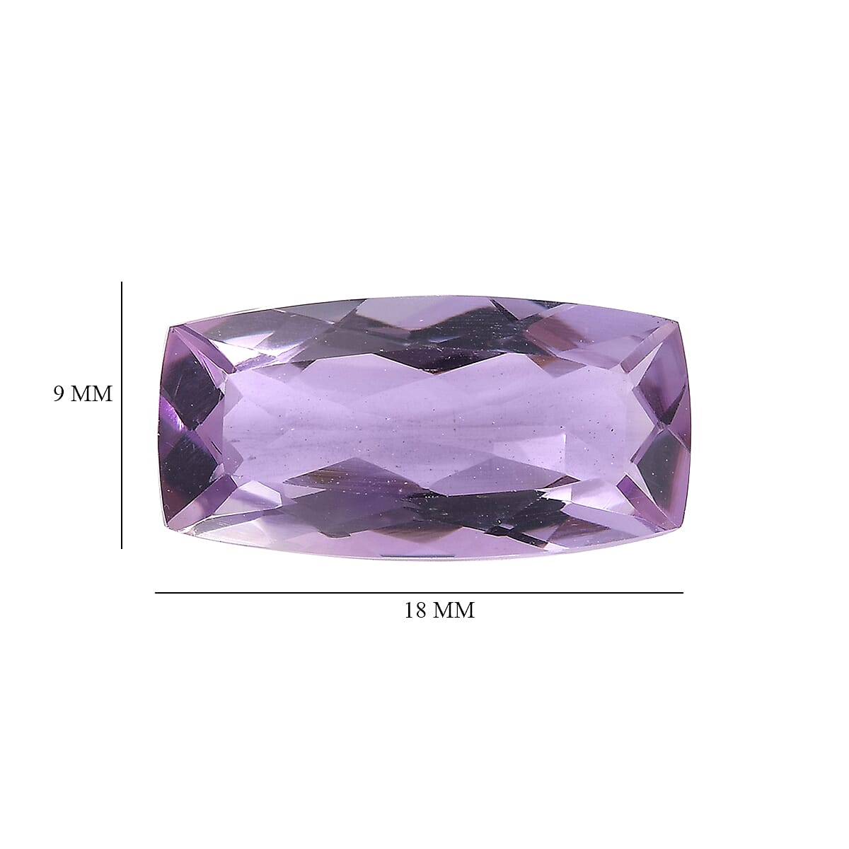 Pink Amethyst Cushion Shape Gemstone 6.71 Ct. Pink Amethyst Cushion Shape Gemstone 6.71 Ct.