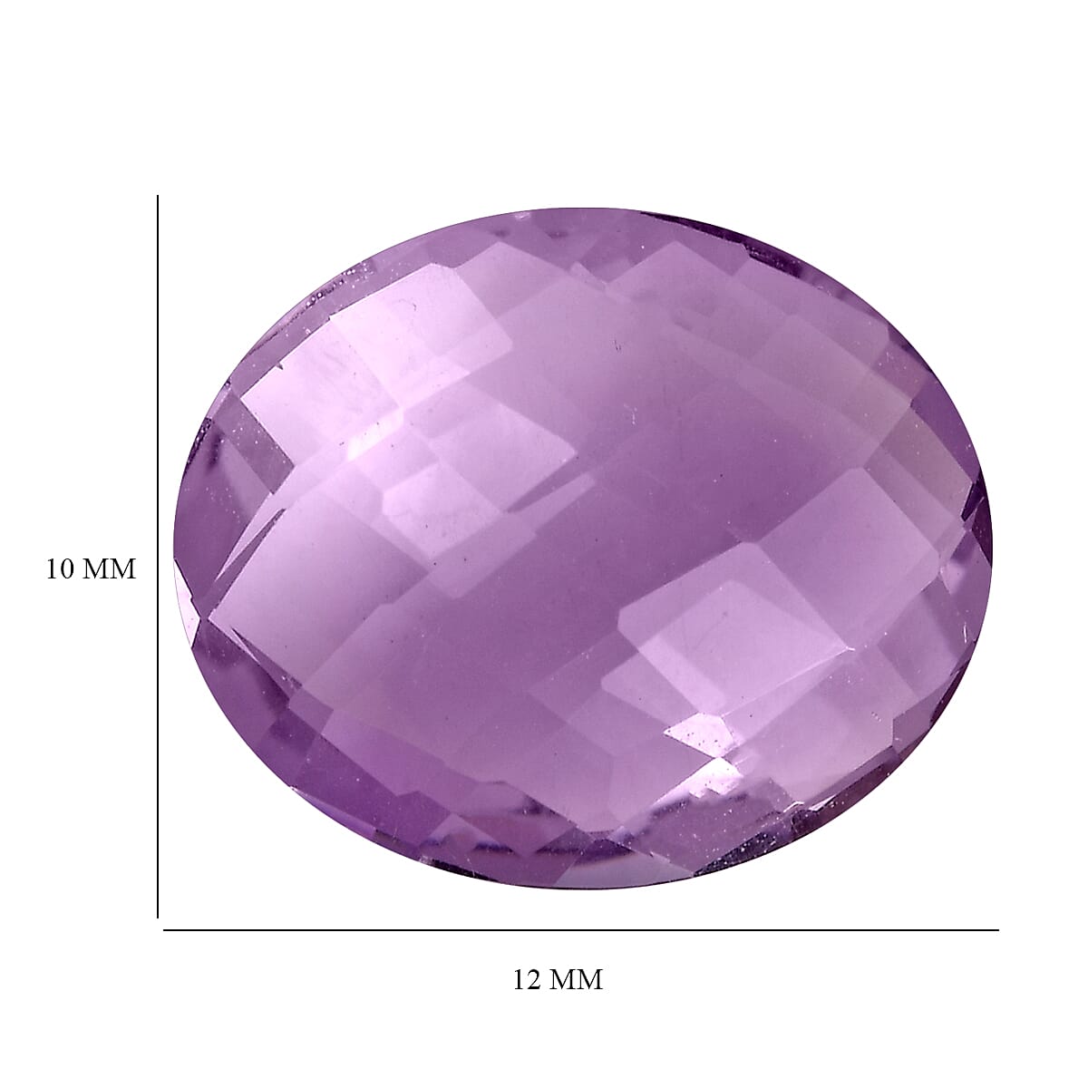 Pink Amethyst Oval Shape Gemstone 3.88 Ct. Pink Amethyst Oval Shape Gemstone 3.88 Ct.