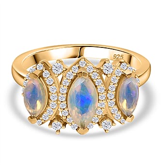 https://tjcuk.sirv.com/Products/80/7/8070590/Ethiopian-Faceted-Opal-White-Zircon-Ring-in-18K-Vermeil-Yellow-Gold-Pl_8070590.jpg?w=342&h=342