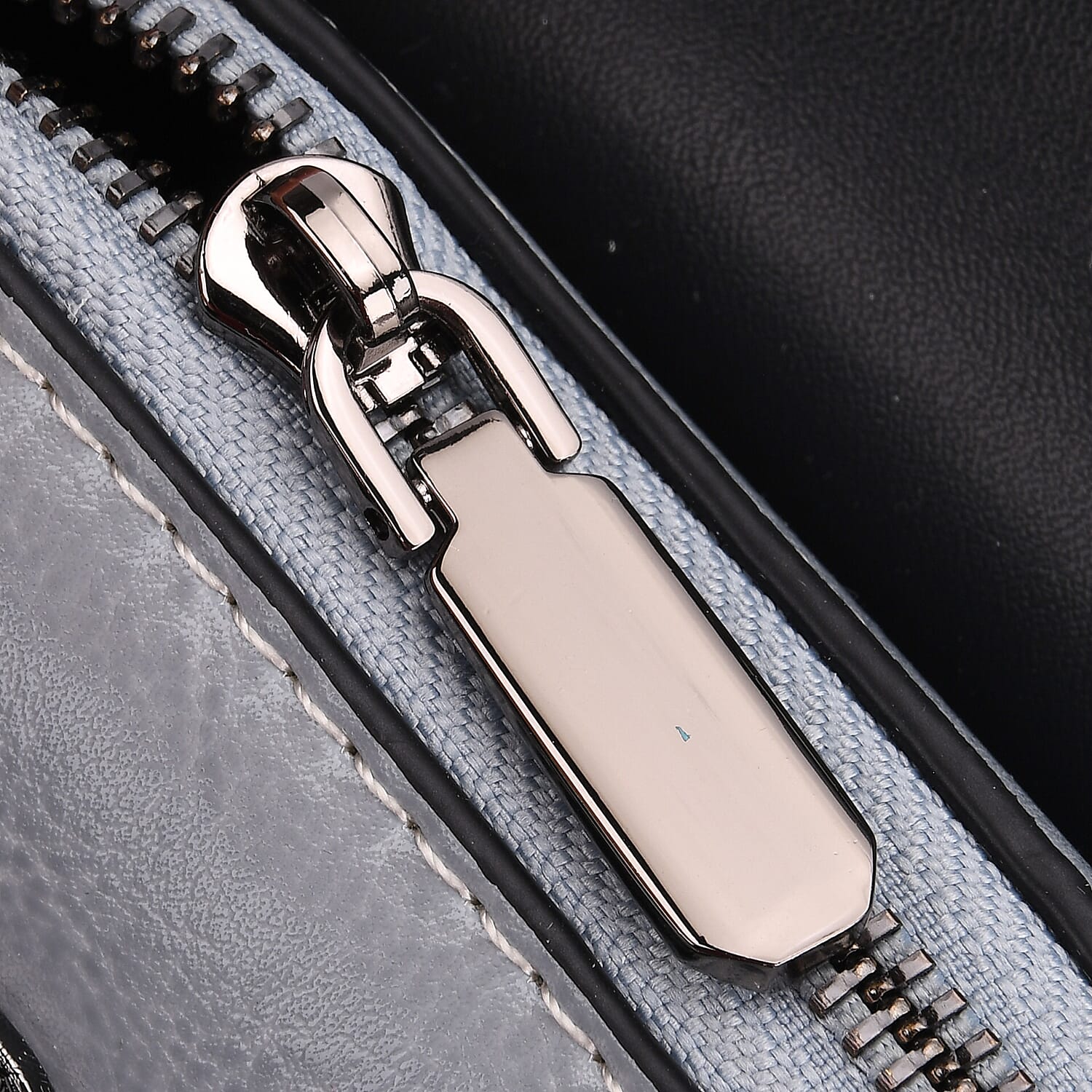 BRAND NEW LAUNCH- Sumptuous quality 100% Genuine Leather Crossbody Bag - Light Blue