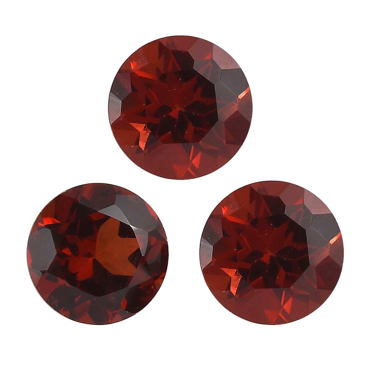 Red Garnet Round Shape Gemstone 1.65 Ct. - 5 mm