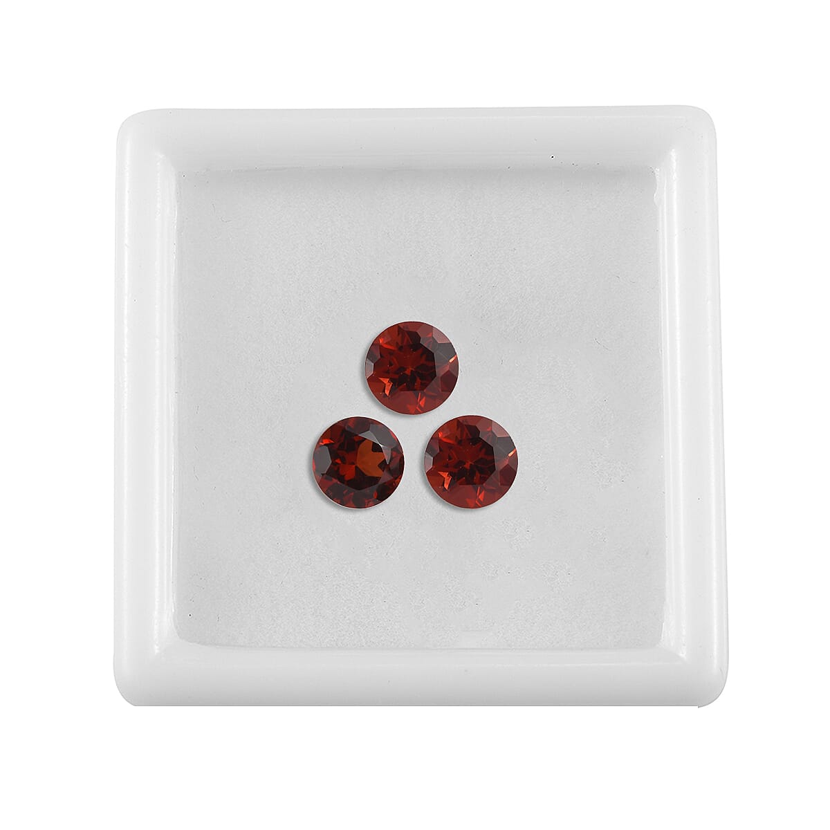 Red Garnet Round Shape Gemstone 1.65 Ct. - 5 mm