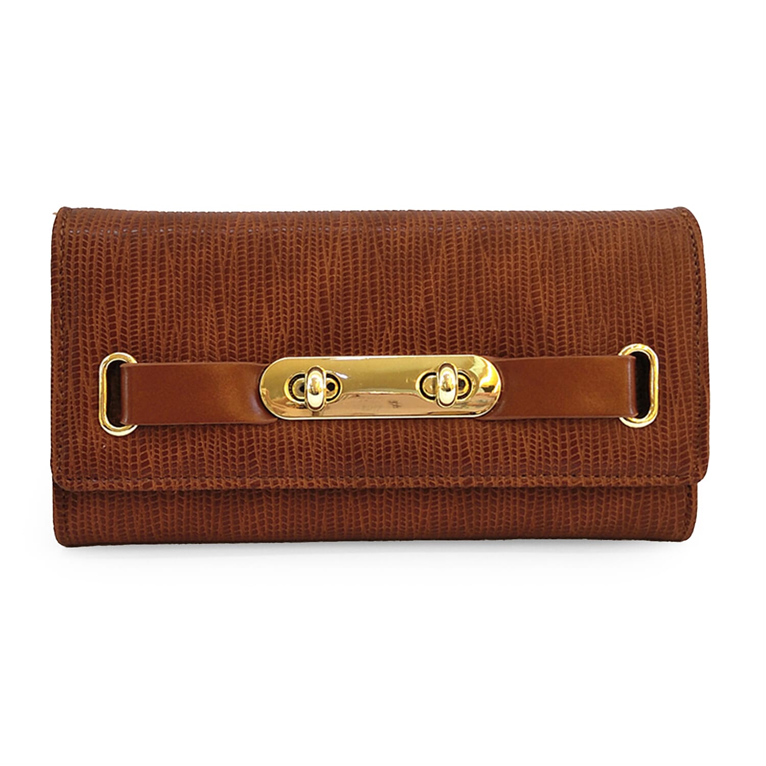 Anneli Belt Wallet with Multi Compartments - Brown