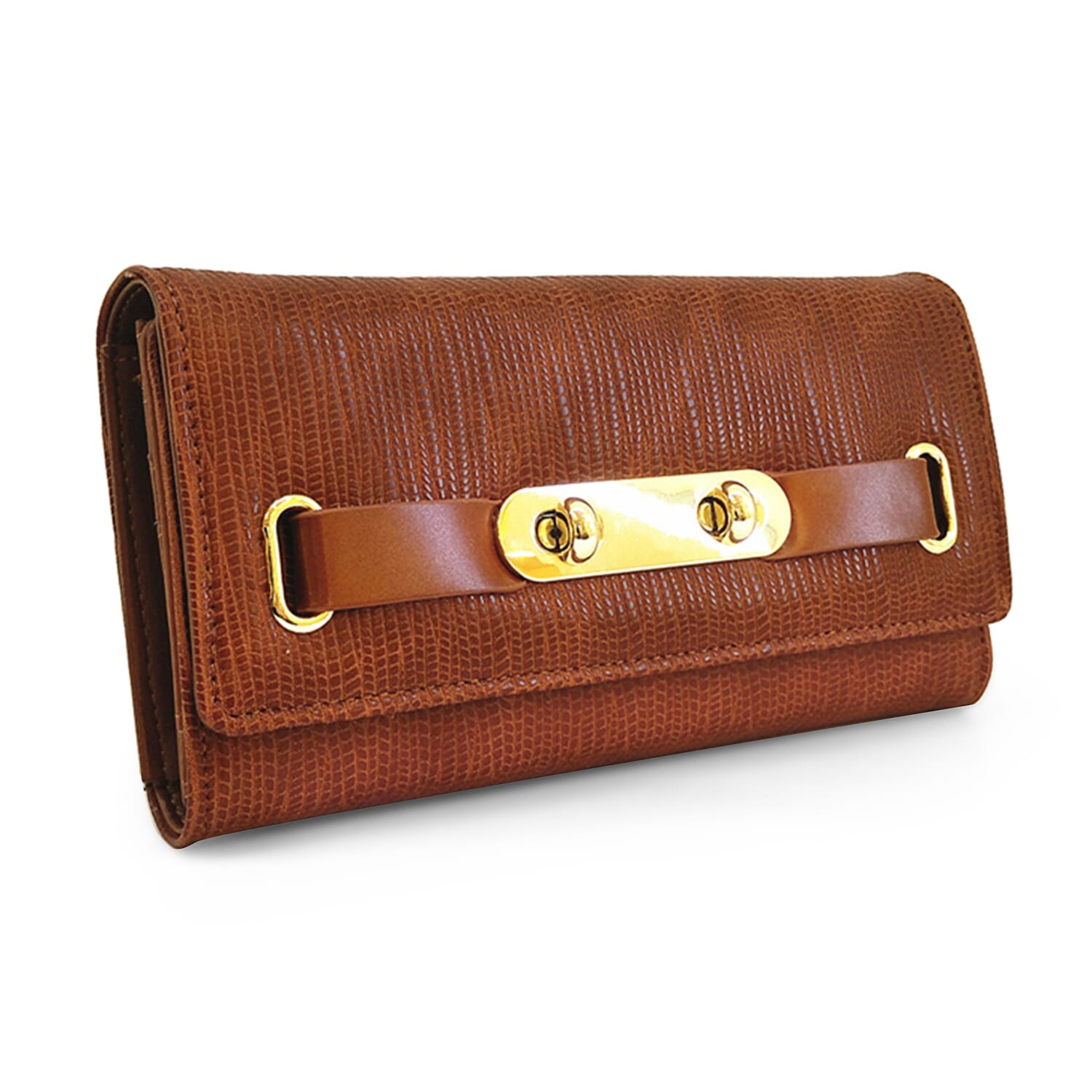 Anneli Belt Wallet with Multi Compartments - Brown
