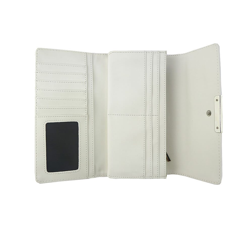 Early Bird Special - Rose Wallet - White