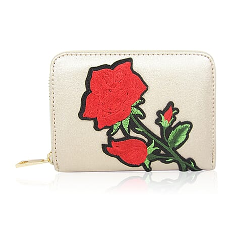 Daliah Rose Purse (Size 10x2x14 cm) - Gold