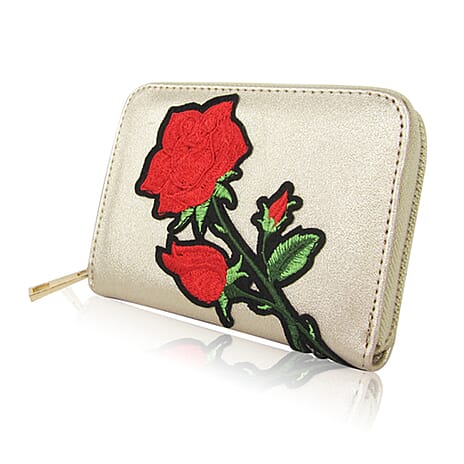 Daliah Rose Purse (Size 10x2x14 cm) - Gold