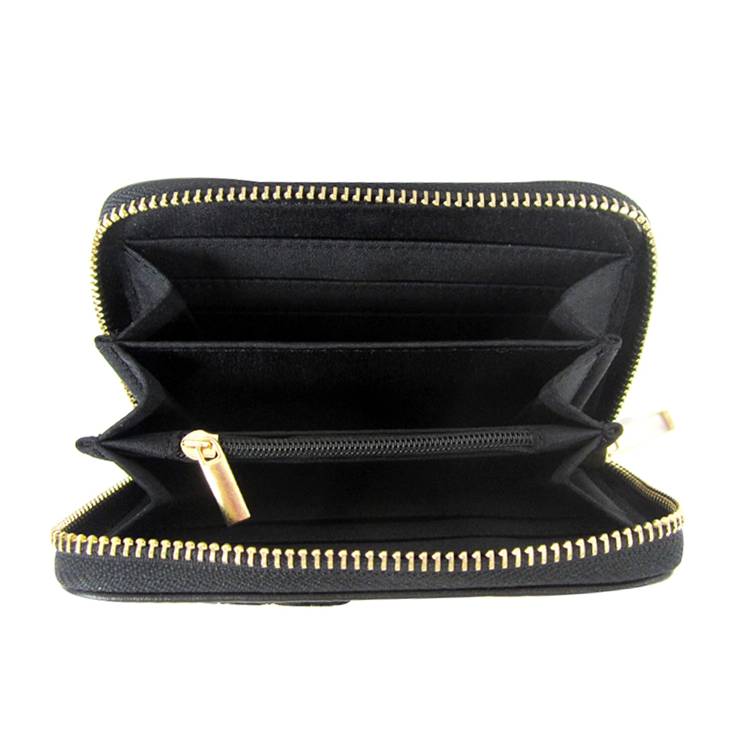 Mothers Day Gift Idea - Daliah Rose Printed Short Wallet - Black