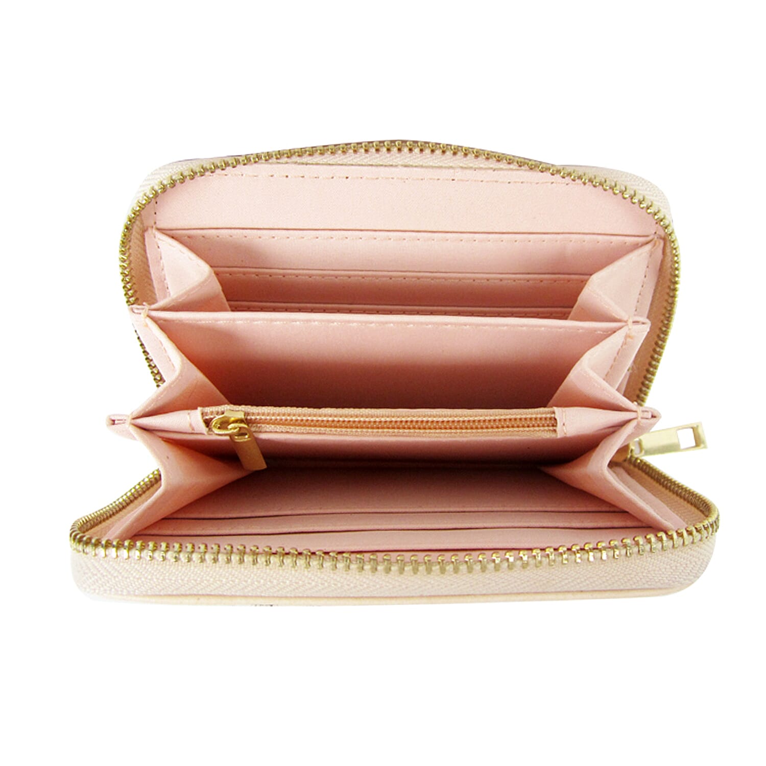 Daliah Rose Printed Short Wallet - Nude