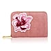 Bryony Denim Flower Purse - Light Blue