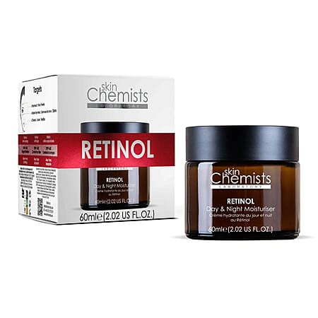 LIMITED STOCK - SkinChemists- Anti-Aging Retinol Day and Night Moisturiser with Synake - 60ml