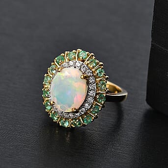 https://tjcuk.sirv.com/Products/80/7/8070865/Ethiopian-Faceted-Opal-White-Zircon-Zambian-Emerald-Ring-in-18K-Vermei_8070865_1.jpg?w=342&h=342