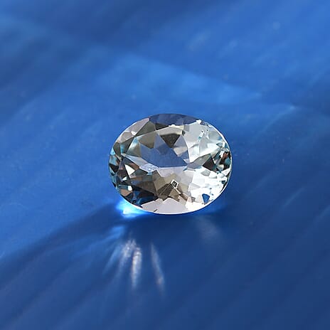 Skyblue Topaz Oval 11x9 mm