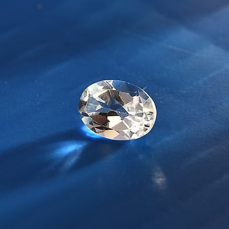 Skyblue Topaz Oval 7x5 mm