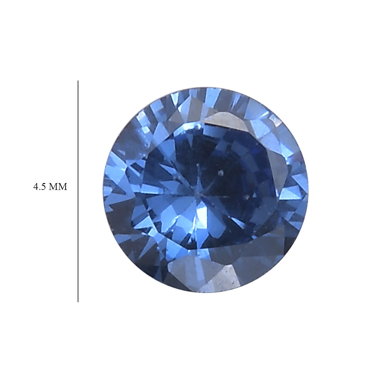 Tanzanite Cubic Zirconia Round Shape Gemstone 1.5 Ct. - 4.5 mm Tanzanite Cubic Zirconia Round Shape Gemstone 1.5 Ct. - 4.5 mm