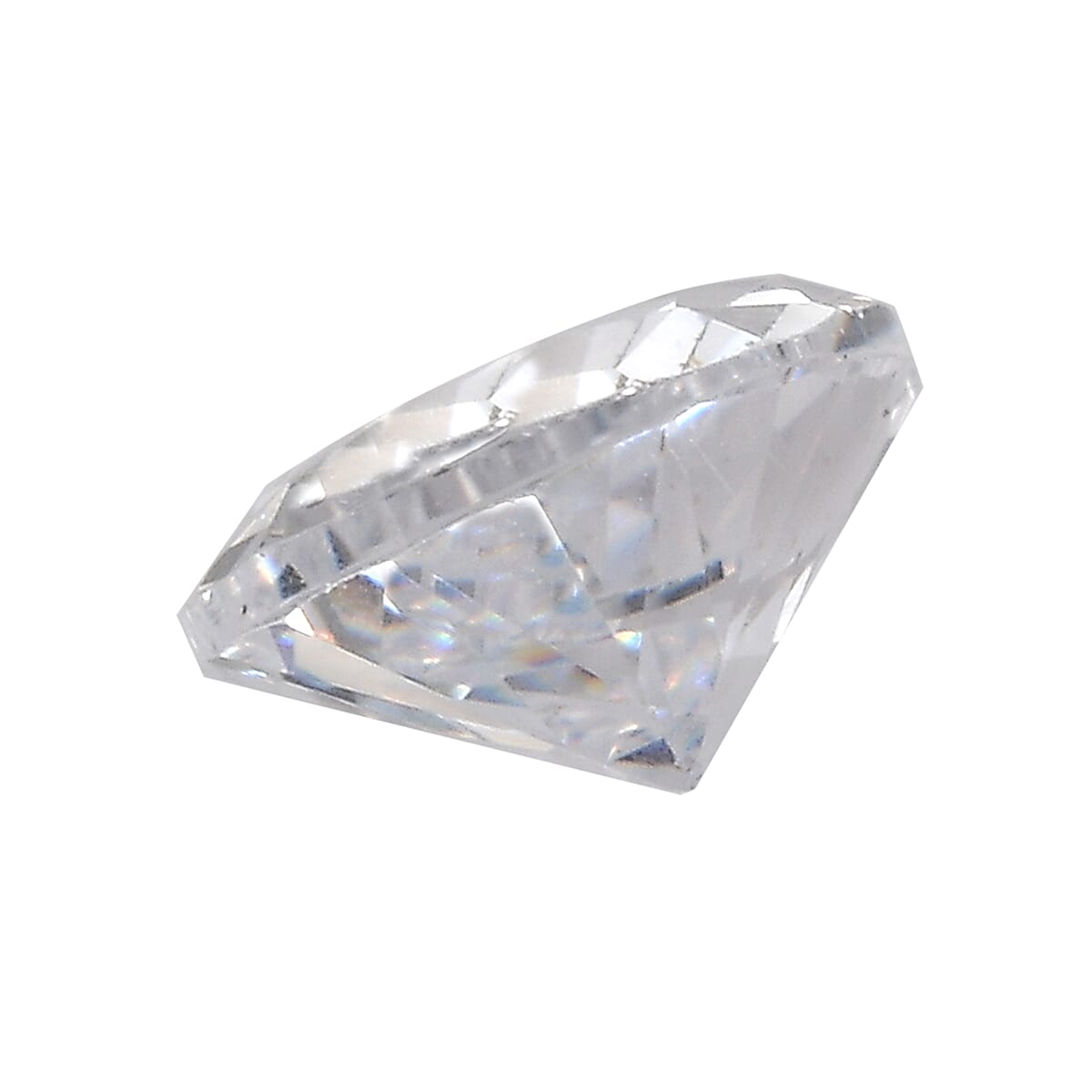 White Cubic Zirconia Pear Shape Gemstone 1.82 Ct. - 8x6 mm