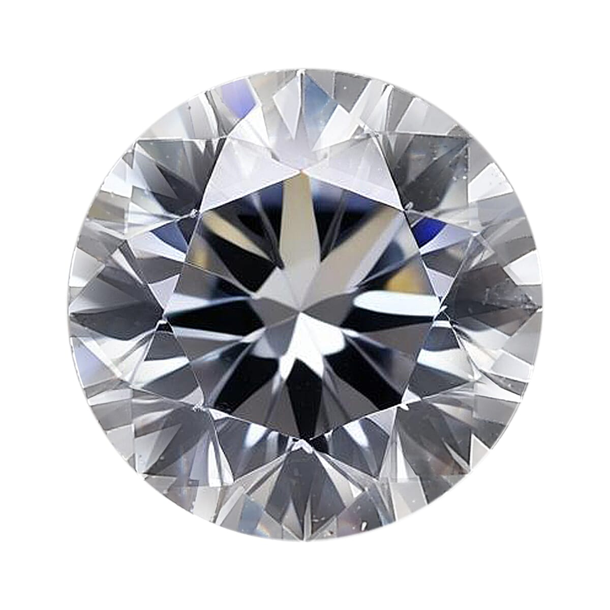 White Cubic Zirconia Round Shape Gemstone 1.7 Ct. - 6.5 mm