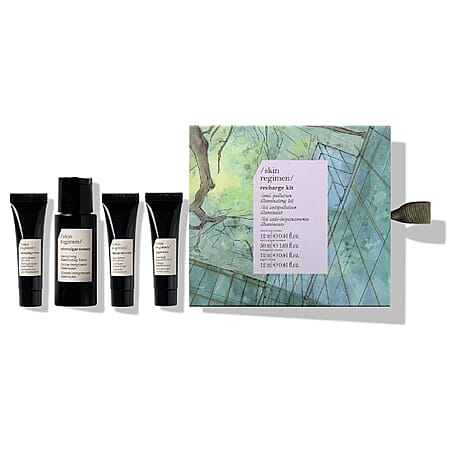 Comfort Zone Skin Regimen Recharge Kit (Includes- Cleansing Cream, Microalgae Essence, Tripeptide Cream, Night Detox)
