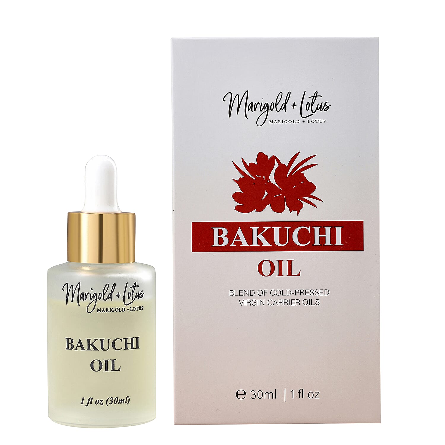 Marigold & Lotus Glow Bakuchi Oil - 100mL