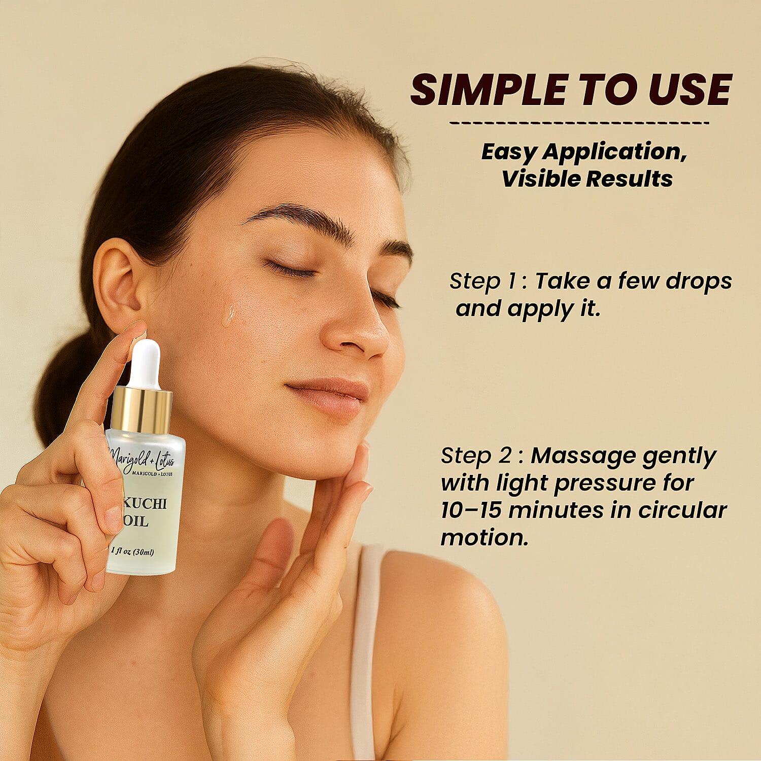 Marigold & Lotus Glow Bakuchi Oil - 100mL