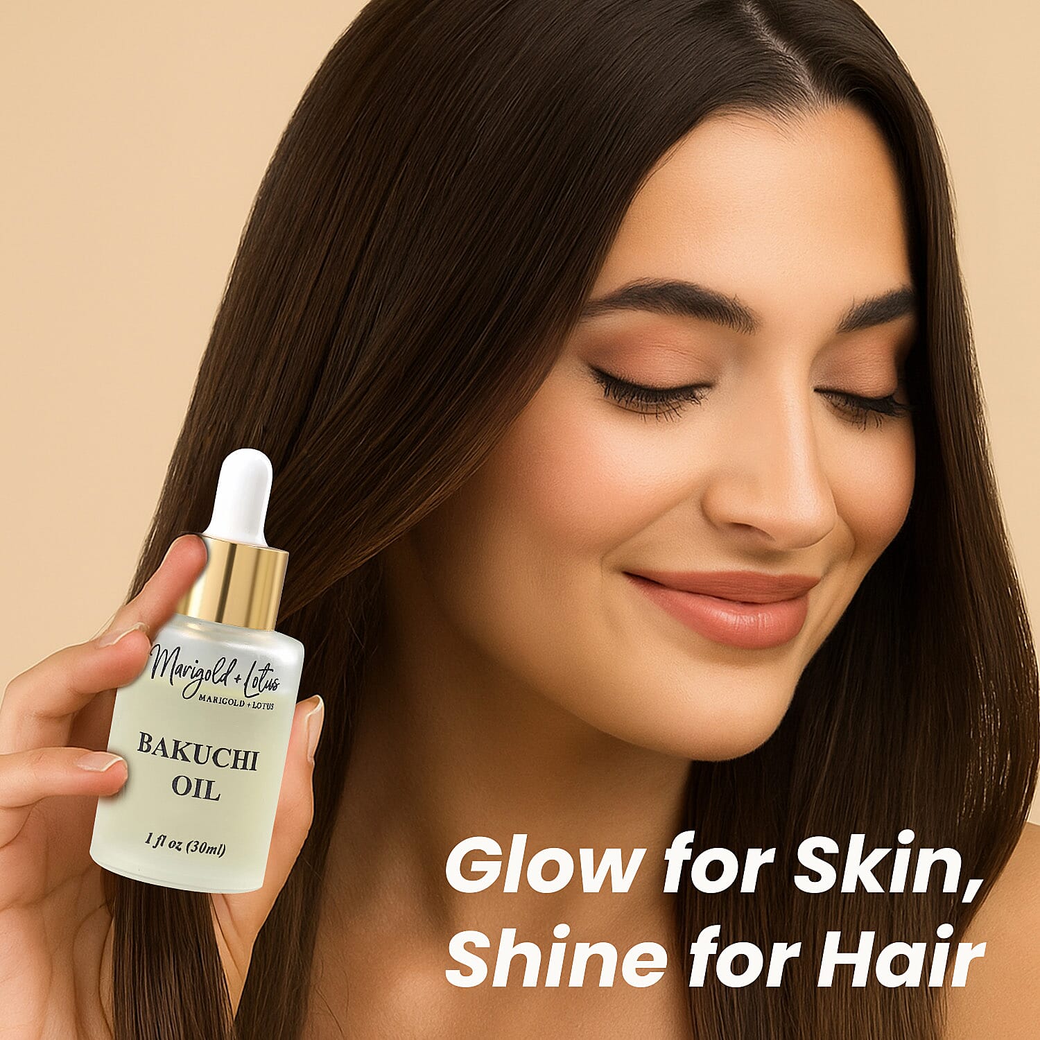 Marigold & Lotus Glow Bakuchi Oil - 100mL