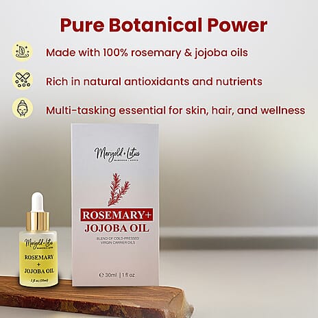 Marigold & Lotus Rosemary & Jojoba Oil 100% pure