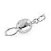Round Magnetic Lock (8mm) with Lobster Clasp (11mm) in Rhodium Overlay Sterling Silver