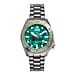Shield Atlantis Automatic Movt. 20ATM Water Resistance Green Dial Mens Watch with Silver Colour Stainless Steel Strap