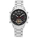 Heritor Automatic Wilhelm Semi-Skeleton Bracelet Watch with Day/Date