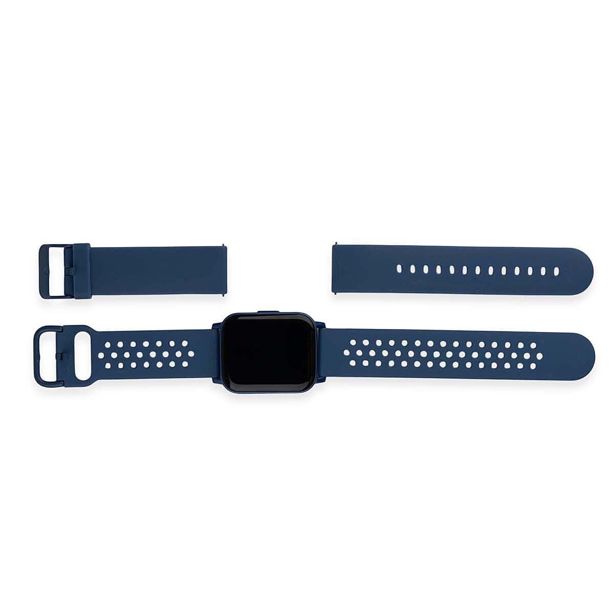 Comfort Fit Smart Watch with Silicone Strap