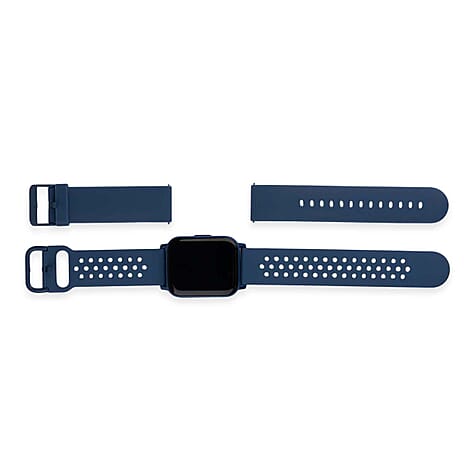 Comfort Fit Smart Watch with Silicone Strap