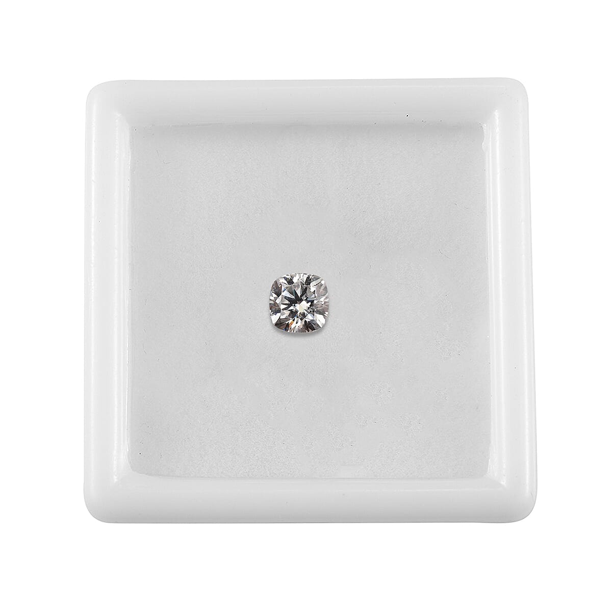 Moissanite Cushion Shape Gemstone 0.57 Ct. - 5x5 mm