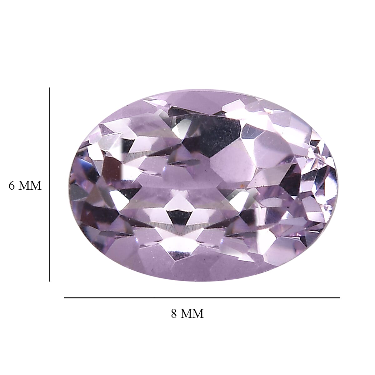 Pink Amethyst Oval Shape Gemstone 2.89 Ct. Pink Amethyst Oval Shape Gemstone 2.89 Ct.